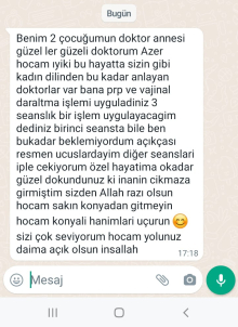 Birinci seansta bile ben bu kadar beklemiyordum