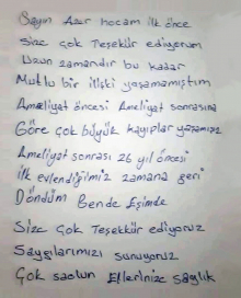 Uzun zamandır bu kadar mutlu bir ilişki yaşamamıştım :)